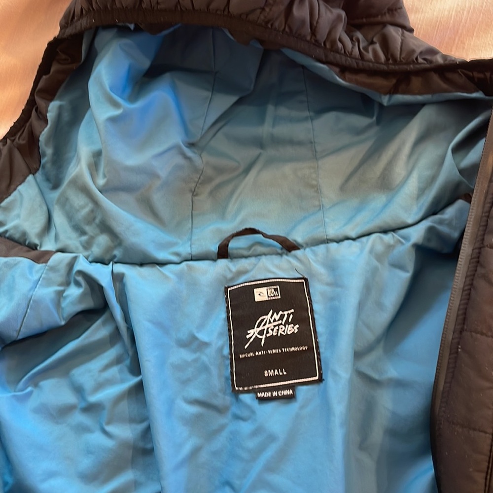 Men’s Rip Curl Anti Series puffer jacket size S - Picture 5 of 7